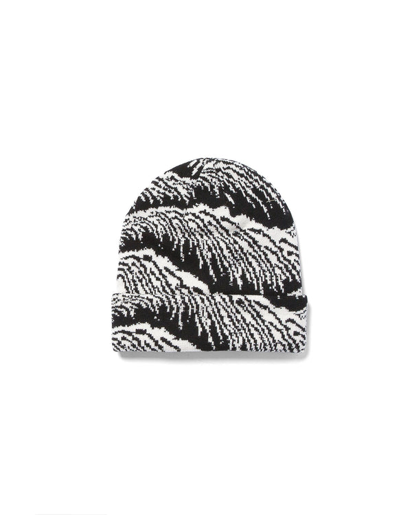 Shop The Acadia Waves Beanie Inspired By Acadia National Park | black-and-natural