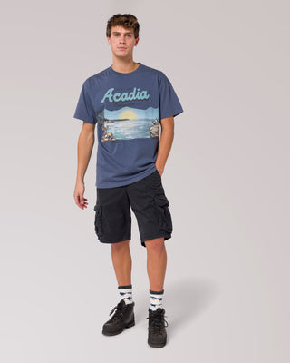 Shop Acadia National Park Vintage Tee Inspired by Acadia | blue-fog