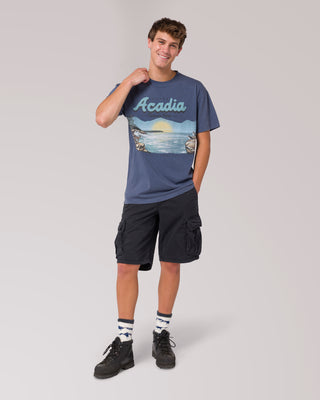 Shop Acadia National Park Vintage Tee Inspired by Acadia | blue-fog