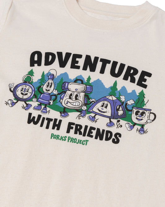 Shop Adventure With Friends Camp Youth Tee Inspired by our Parks | natural