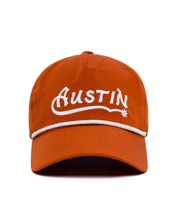 Shop Austin Daytrippin' Throwback Hat Inspired by Austin Texas | burnt-orange