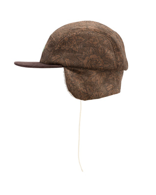 Shop Autumn Forest Floor Cord Flap Cap Inspired by Autumn in Parks | khaki-multi