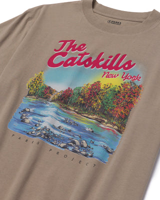 Shop Catskills Vintage Tee Inspired by Catskills | mushroom-grey