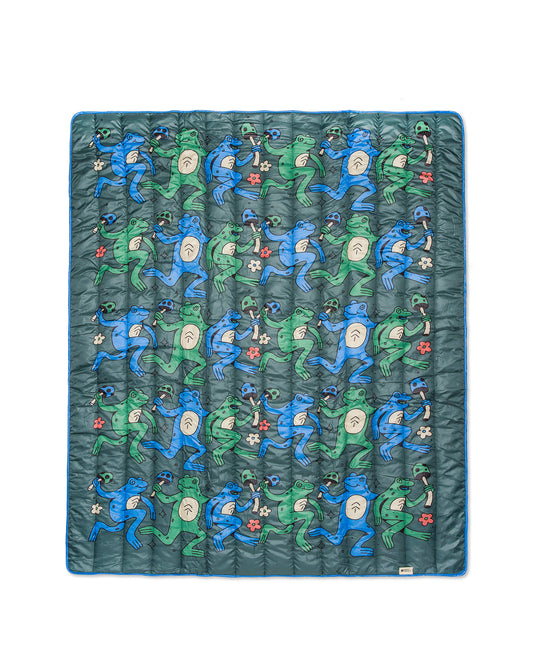 Shop Dancin' Frogs Recycled Camp Blanket Inspired by National Parks