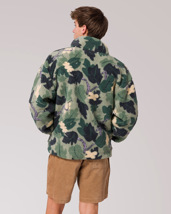 Shop Dr. Seuss x Parks Project Camo Full Zip High Pile Fleece sagebrush-camo