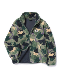 shop dr. seuss x parks project camo full zip high pile fleece 