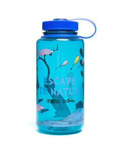 dr. seuss x parks project clouds recycled water bottle and sticker pack