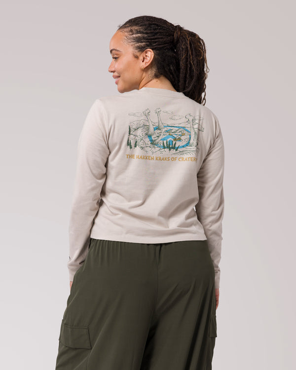 Dr. Seuss x Parks Project Crater Lake Women's Boxy Long Sleeve Tee naturelle