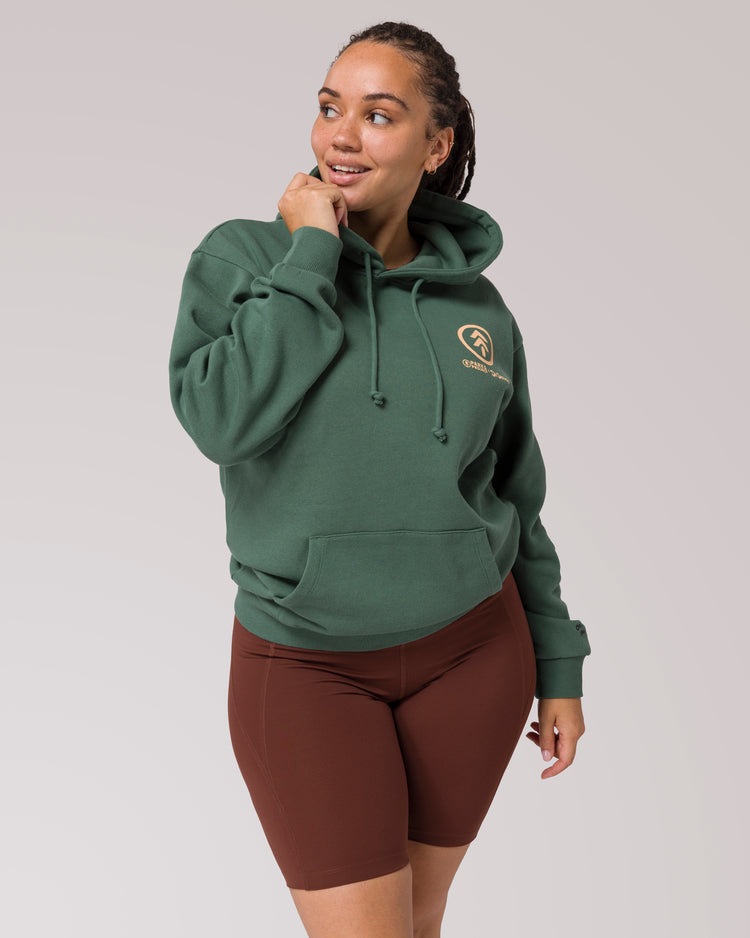 Shop Dr. Seuss x Parks Project Rainier Hoodie Inspired by Parks | dark-green