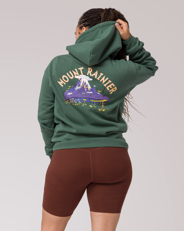 Shop Dr. Seuss x Parks Project Rainier Hoodie Inspired by Parks | dark-green