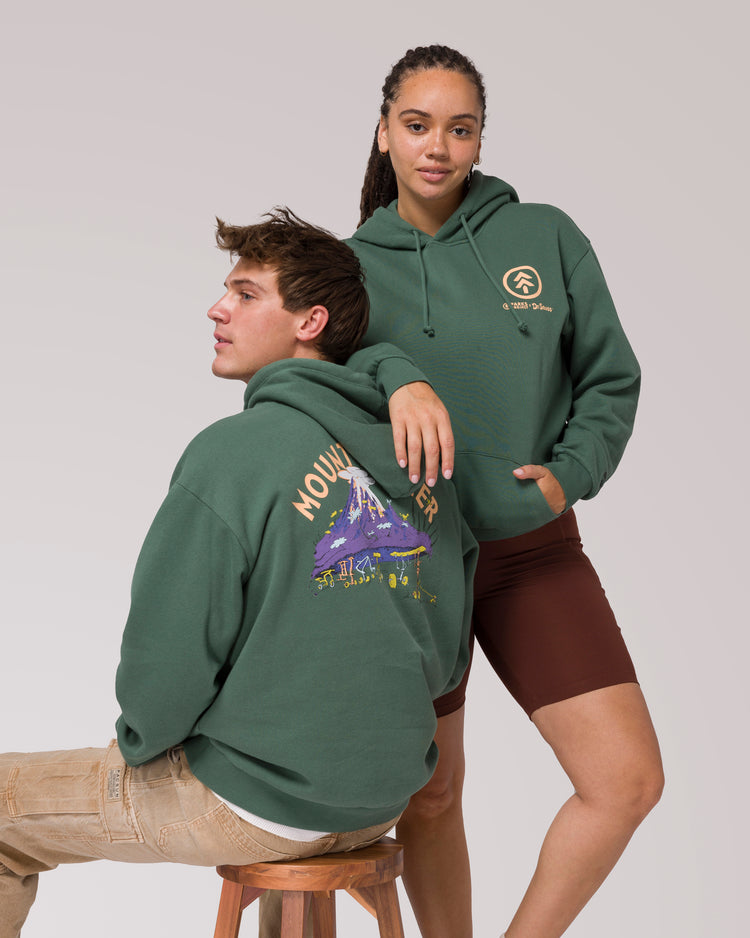 Shop Dr. Seuss x Parks Project Rainier Hoodie Inspired by Parks | dark-green