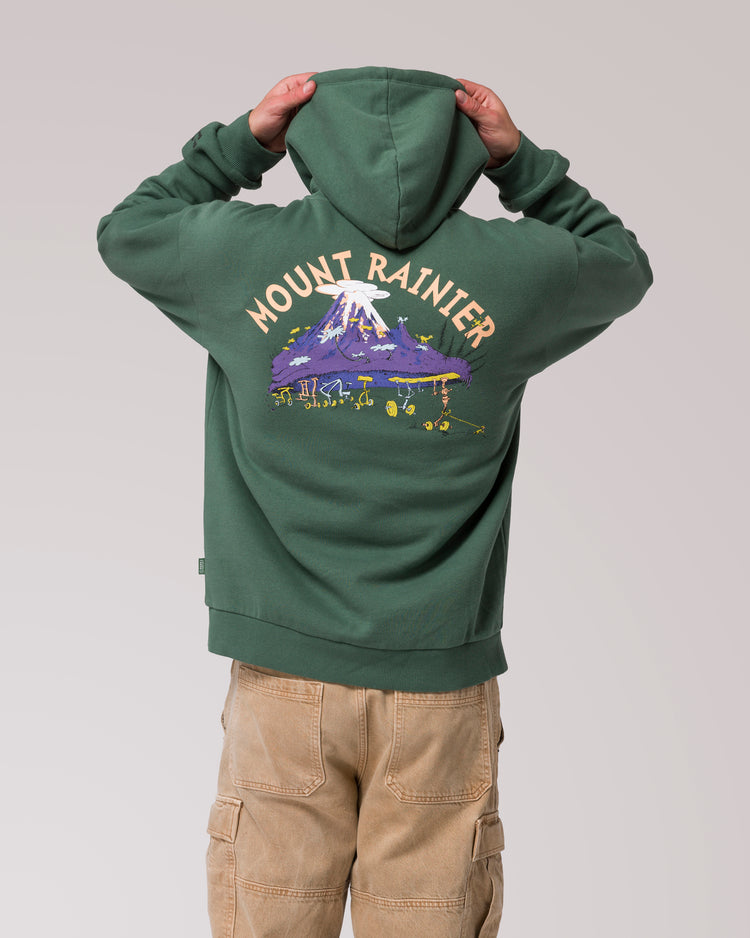 Shop Dr. Seuss x Parks Project Rainier Hoodie Inspired by Parks | dark-green