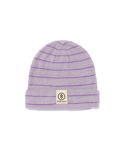 Shop Dr. Seuss x Parks Project Striped Beanie Inspired by Parks | purple-stripe