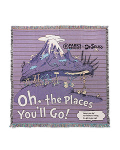 shop dr. seuss x parks project striped woven blanket