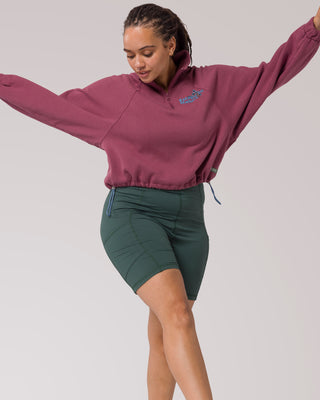 Shop Escape To Nature Fox Women's Quarter Zip Fleece Inspired by Parks | berry