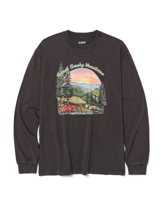 Shop Great Smoky Mountain National Park Vintage Long Sleeve Tee Inspired by the Great Smoky Mountains