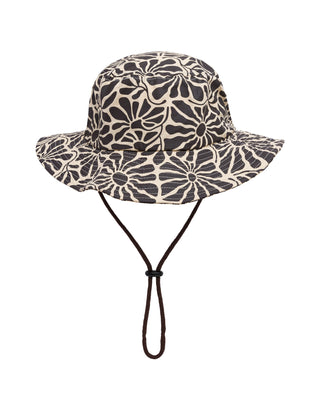 Shop High Desert Wildflowers Sun Hat Inspired by our Desert Parks | brown-and-natural