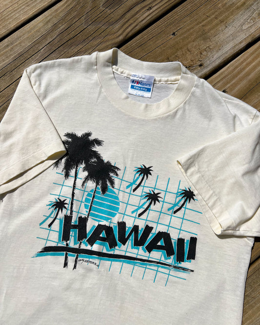 Vintage 80s Hawaii Palm Tree Shirt