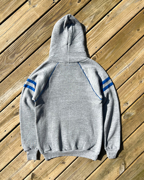 Vintage Montana Grey and Blue Hoodie