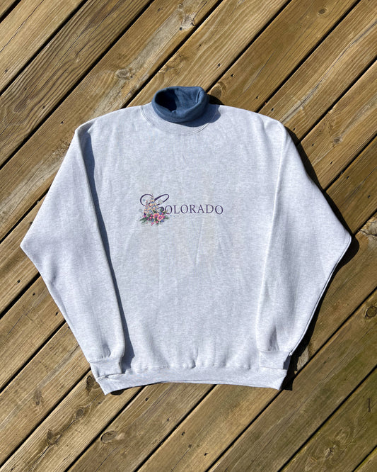 Vintage Colorado Turtleneck Sweatshirt