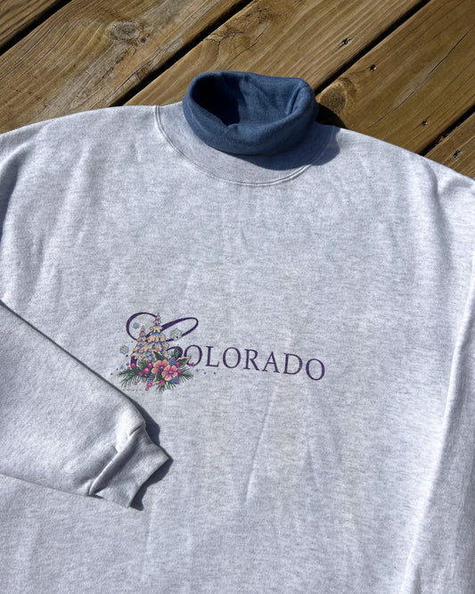 Vintage Colorado Turtleneck Sweatshirt