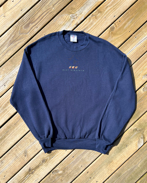 Vintage West Virginia Leaves Crewneck