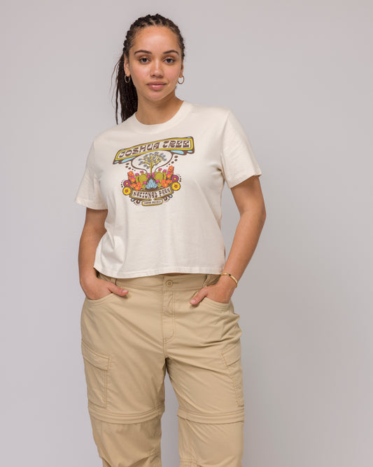 Shop Joshua Tree Trip Boxy Tee Inspired by Joshua Tree National Parks | natural