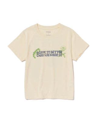 Shop Leave It Better Iris Women's Baby Tee Inspired by our Parks | natural