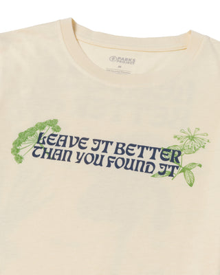 Shop Leave It Better Iris Women's Baby Tee Inspired by our Parks | natural