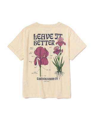 Shop Leave It Better Iris Women's Baby Tee Inspired by our Parks | natural