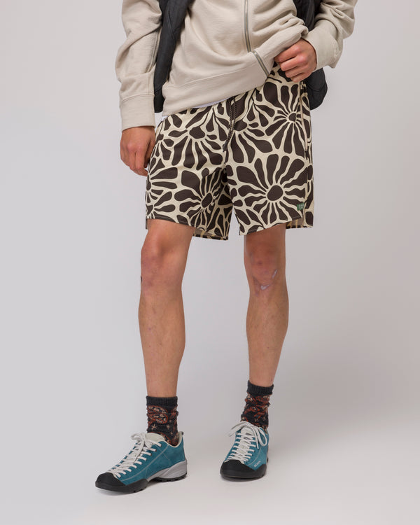 Shop Men's High Desert Wildflowers Trail Short Inspired by Desert Parks | brown-and-natural