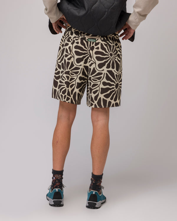 Shop Men's High Desert Wildflowers Trail Short Inspired by Desert Parks | brown-and-natural