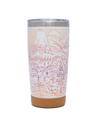 Shop National Parks Iconic Ombre 20oz Insulated Mug Inspired by Parks | multi-color