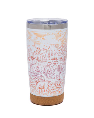 Shop National Parks Iconic Ombre 20oz Insulated Mug Inspired by Parks | multi-color