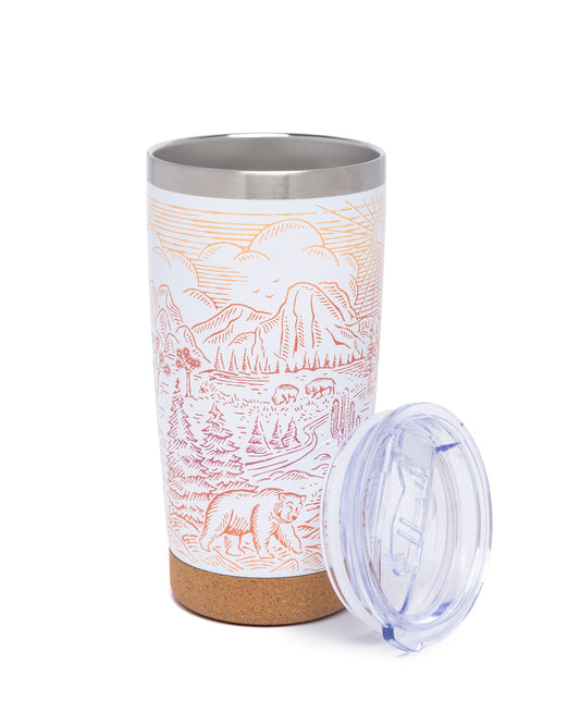 Shop National Parks Iconic Ombre 20oz Insulated Mug Inspired by Parks | multi-color