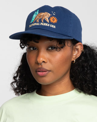 Shop National Parks USA Fan Club Grandpa Hat Inspired by our Parks | navy