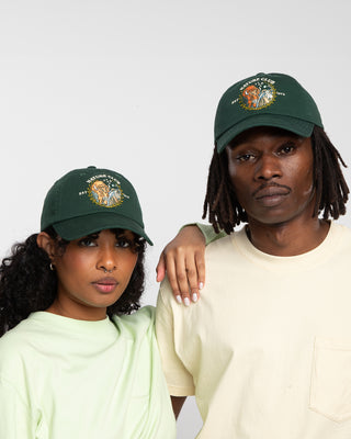 Shop Nature Club Member Baseball Hat Inspired by Parks | dark-green