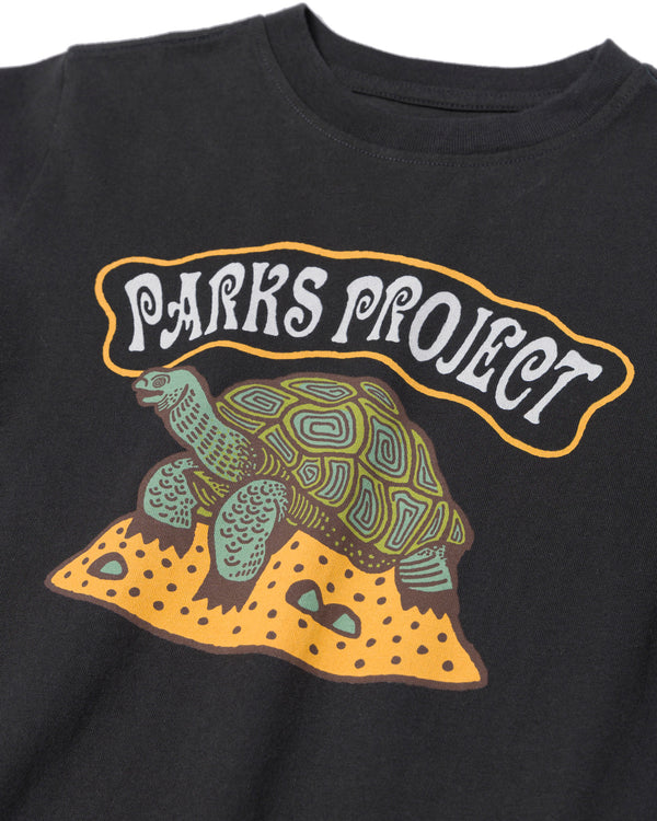 Shop Parks Project Tortoise Youth Tee Inspired by our Parks | vintage-black