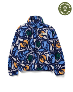 shop sustainable fleece inspired by national park landscapes | blue