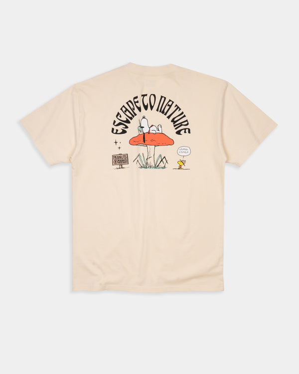 Shop Peanuts Escape To Nature Pocket Tee Inspired by Parks | natural