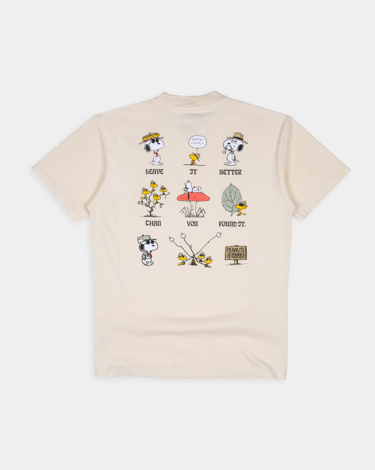 Shop Peanuts Leave It Better Pocket Tee Inspired by National Parks | natural