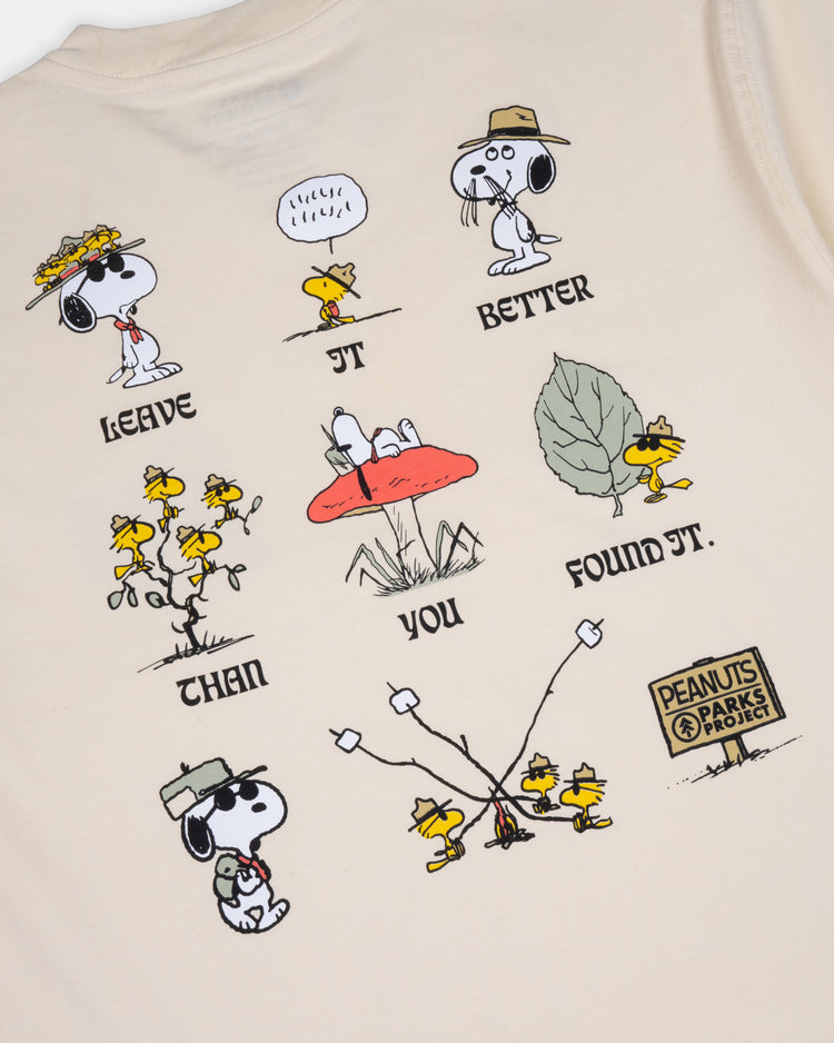 Shop Peanuts Leave It Better Pocket Tee Inspired by National Parks | natural