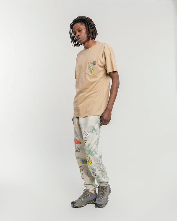 Shop Peanuts Woodstock Pocket Tee Inspired by National Parks | khaki