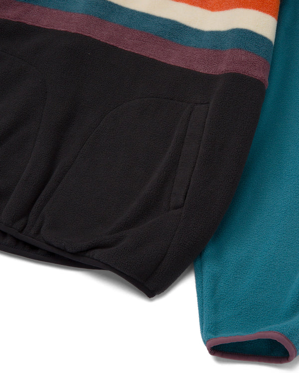 Retro Hiker Trail Fleece: Made From 100% Recycled Materials | multi-color