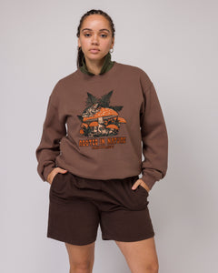 shop rooted in nature ferns crew inspired by nature's ferns | dark-brown