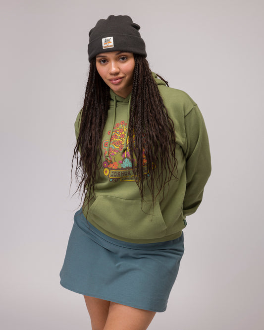 Shop Rooted in Nature Ferns Trail Beanie Inspired by our Parks | charcoal