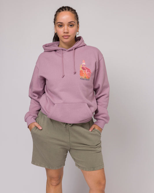 Shop Rooted In Nature Hoodie Inspired by National Parks | mauve-orchid