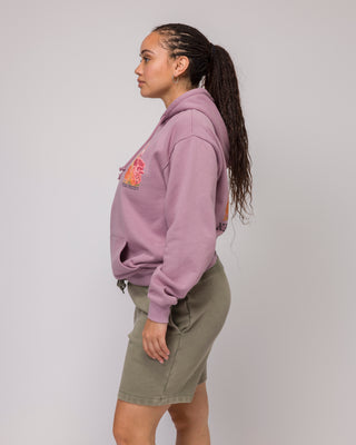 Shop Rooted In Nature Hoodie Inspired by National Parks | mauve-orchid