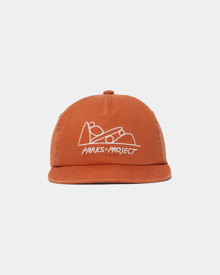 Shop Stacked Rocks Hat Inspired by National Parks | burnt-orange