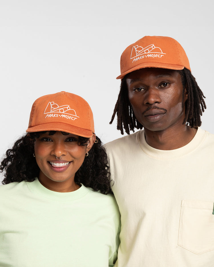 Shop Stacked Rocks Hat Inspired by National Parks | burnt-orange